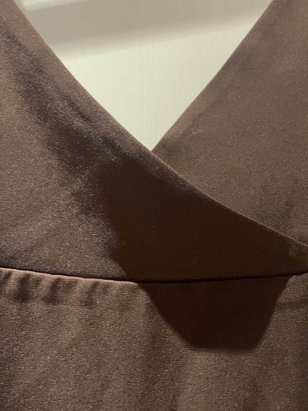 J Crew Long Brown Slip Dress Spaghetti Straps Size 12 - Picture 6 of 6